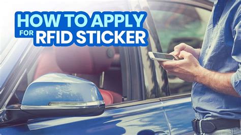 nlex rfid sticker installation|slex rfid sticker application.